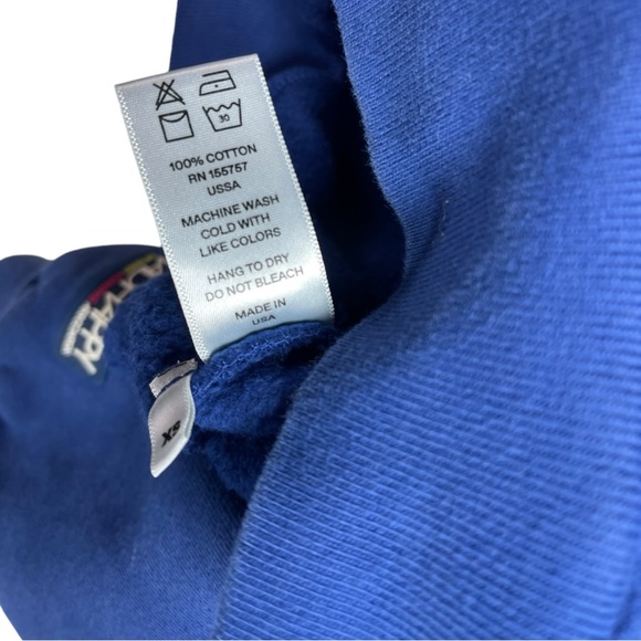 Madhappy Sweater Crewneck Blue L.O.R.A. Oversized XS - Picture 9 of 13